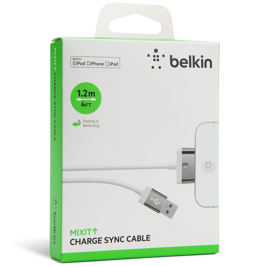 BELKIN MIXIT 30-Pin to USB, 2.1A ChargeSync