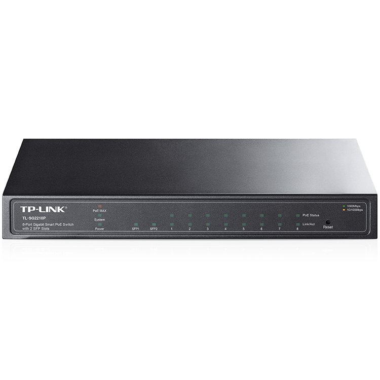 Switch TP-Link TL-SG2210P, 8-Port Gigabit Desktop