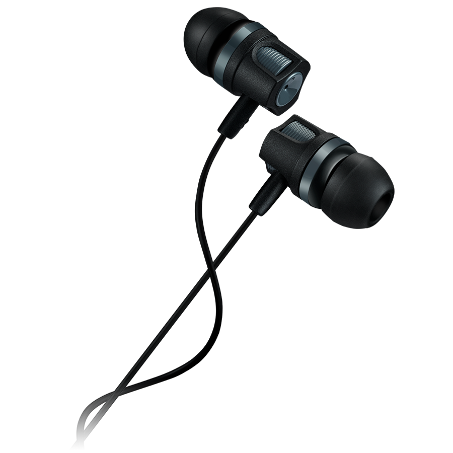 CANYON Stereo earphones with microphone, 1.2M
