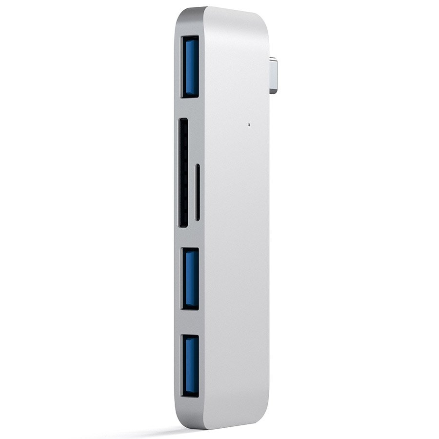Satechi Type-C USB 3.0 3-in-1 Combo Hub Silver