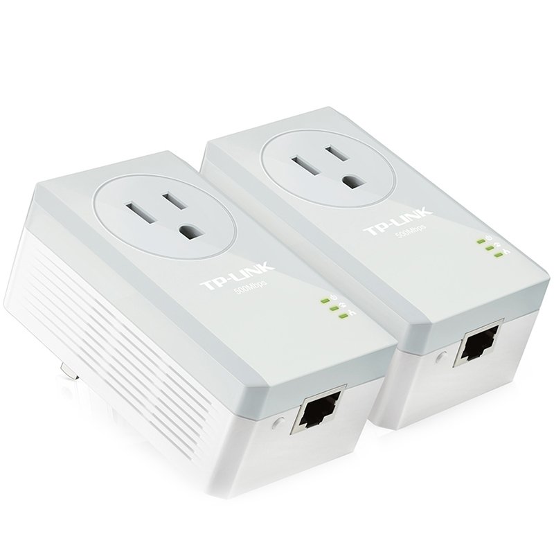 AV600 Passthrough Powerline KIT,Qualcomm, 1 Fast
