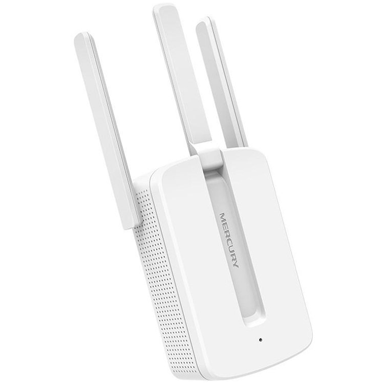 Mercusys 300Mbps Wi-Fi Range Extender, 3 fixed