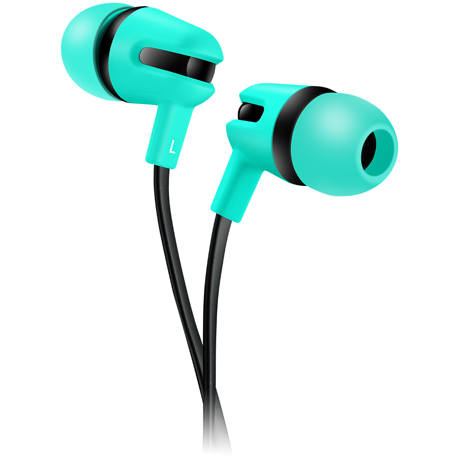 CANYON headphones SEP-4 Mic Flat 1.2m Green