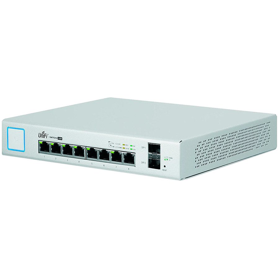 "Ubiquiti 8-Port Fully Managed PoE+ Gigabit