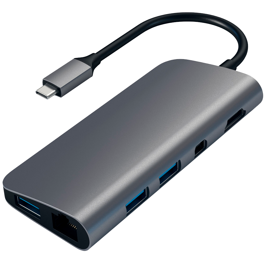 SATECHI Aluminum Type-C Multimedia Adapter
