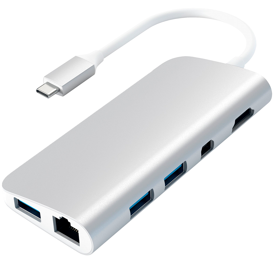 SATECHI Aluminum Type-C Multimedia Adapter