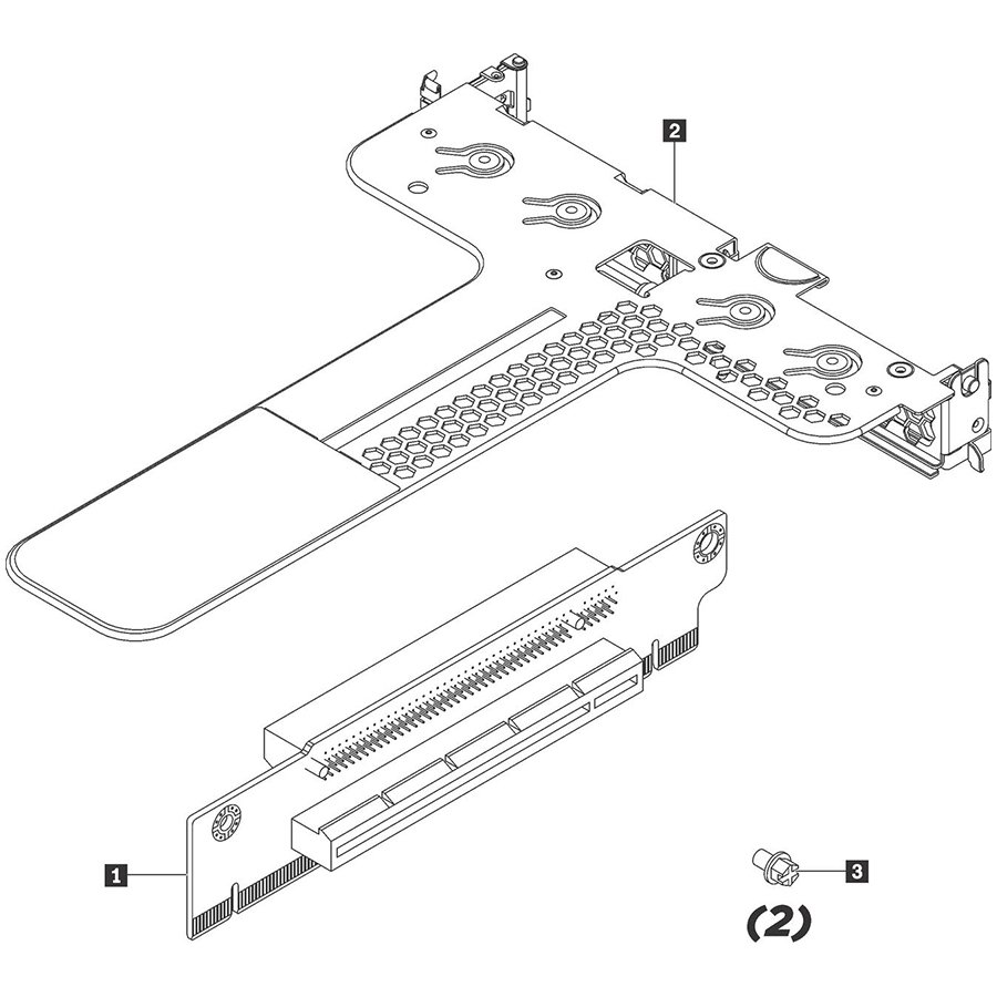 Lenovo ThinkSystem SR530/SR570/SR630 x8/x16 PCIe