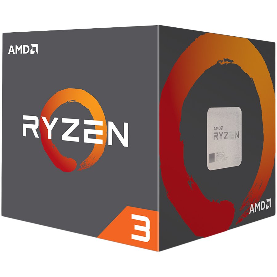 AMD CPU Desktop Ryzen 3 4C/8T
