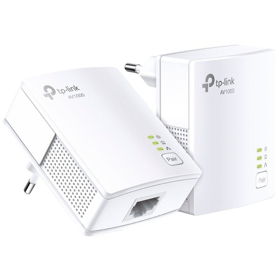 TP-Link AV1000 Powerline Starter Kit, Broadcom, 1