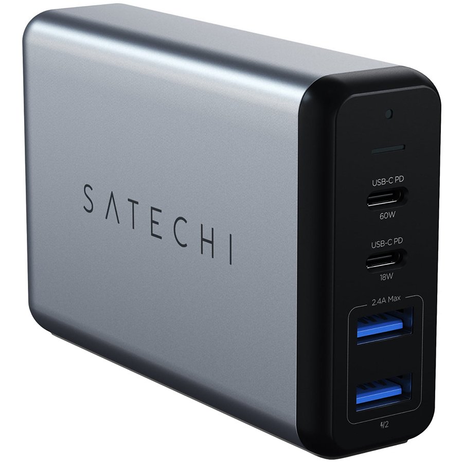 Satechi 75W Dual Type-C PD Travel Charger (2x