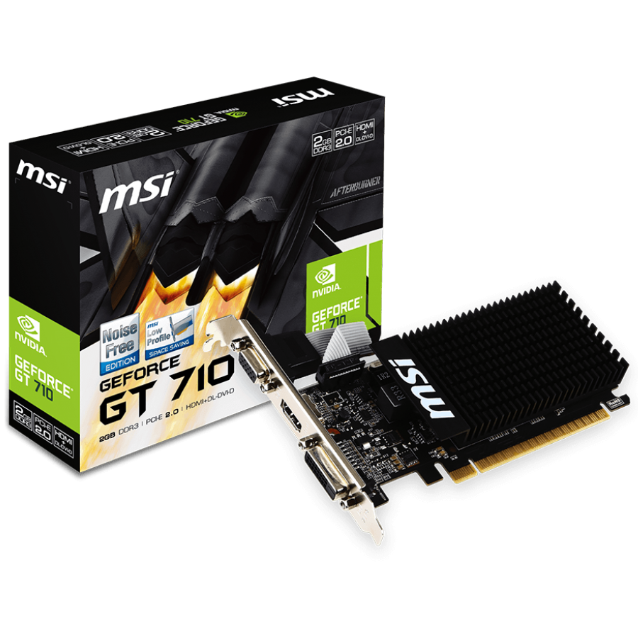 MSI Video Card NVidia GeForce GT 710, 2048MB