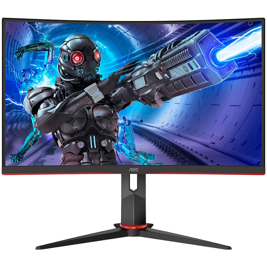 AOC Monitor LED C24G2AE Gaming Curved 165Hz