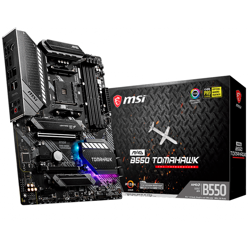 MSI Main Board Desktop MAG B550 TOMAHAWK (AM4