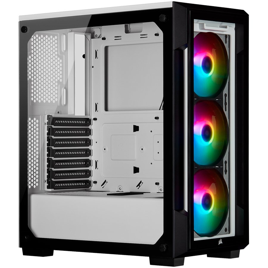 CORSAIR iCUE 220T RGB Tempered Glass Mid-Tower