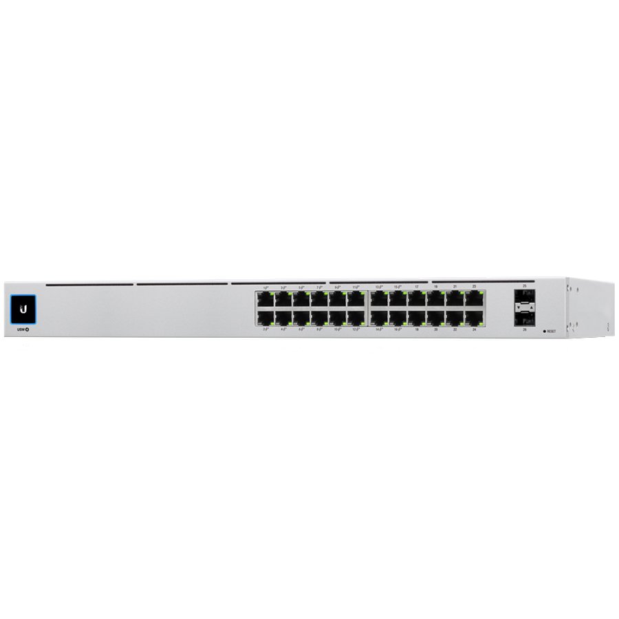 UBIQUITI Pro 24; (24) GbE ports; (2) 10G SFP+