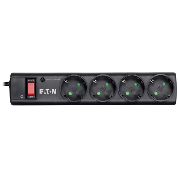 Eaton Protection Strip 4 DIN, 10A, Input: Schuko