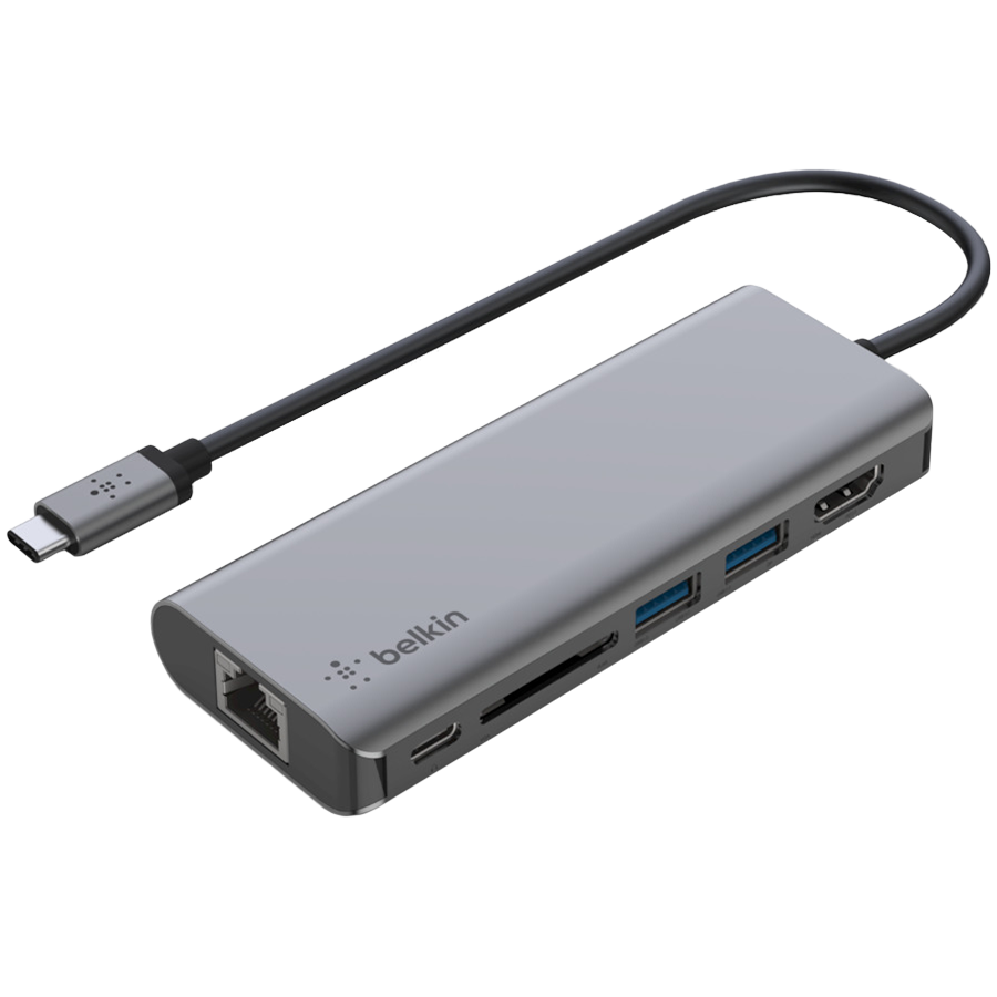 BELKIN USB-C 6-IN-1 MULTIPORT ADAPTER