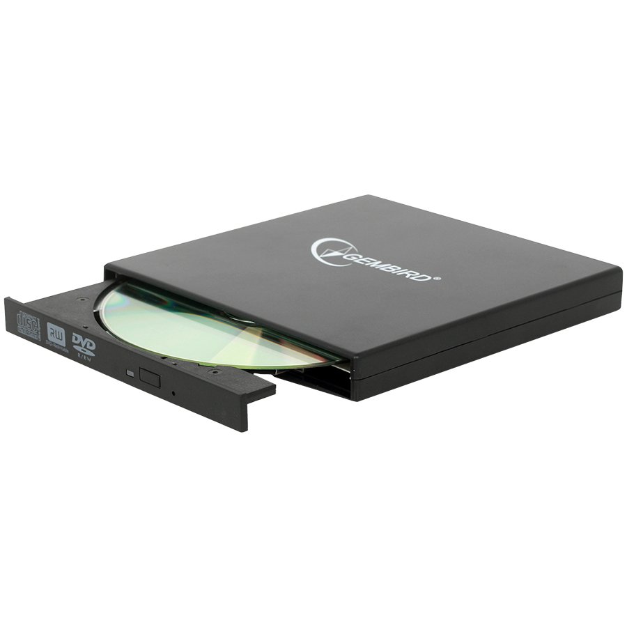 Gembird DVD-RW Slim External Black