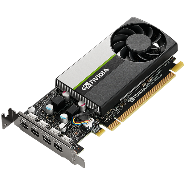 PNY NVIDIA GPU VCNT1000-SB 4GB GDDR6 128bit, 2.5