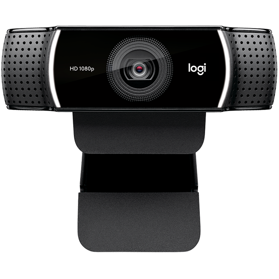 LOGITECH C922 Pro Stream Webcam - Tripod - BLACK