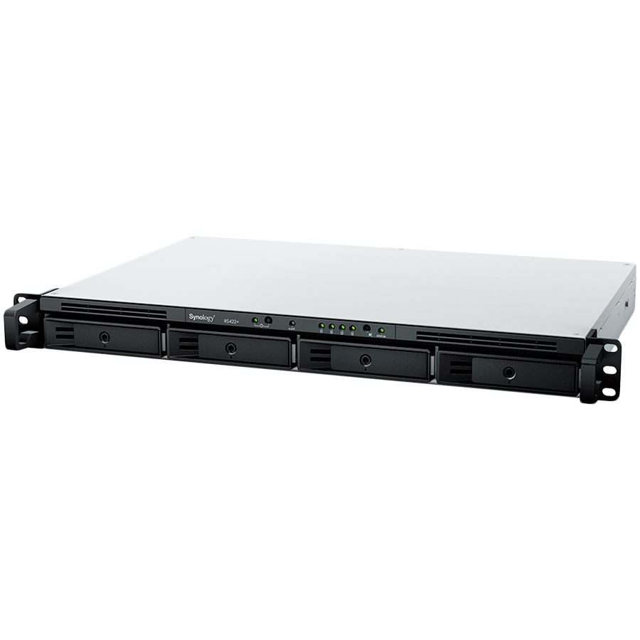 Synology NAS RS422+, rack, AMD Ryzen R1600, 2GB