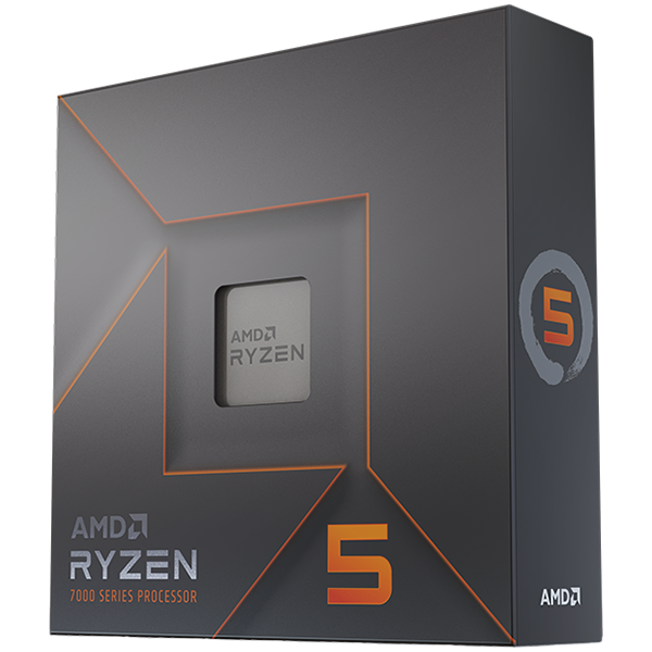 AMD CPU Desktop Ryzen 5 6C/12T 7600X (4.7/5.0GHz