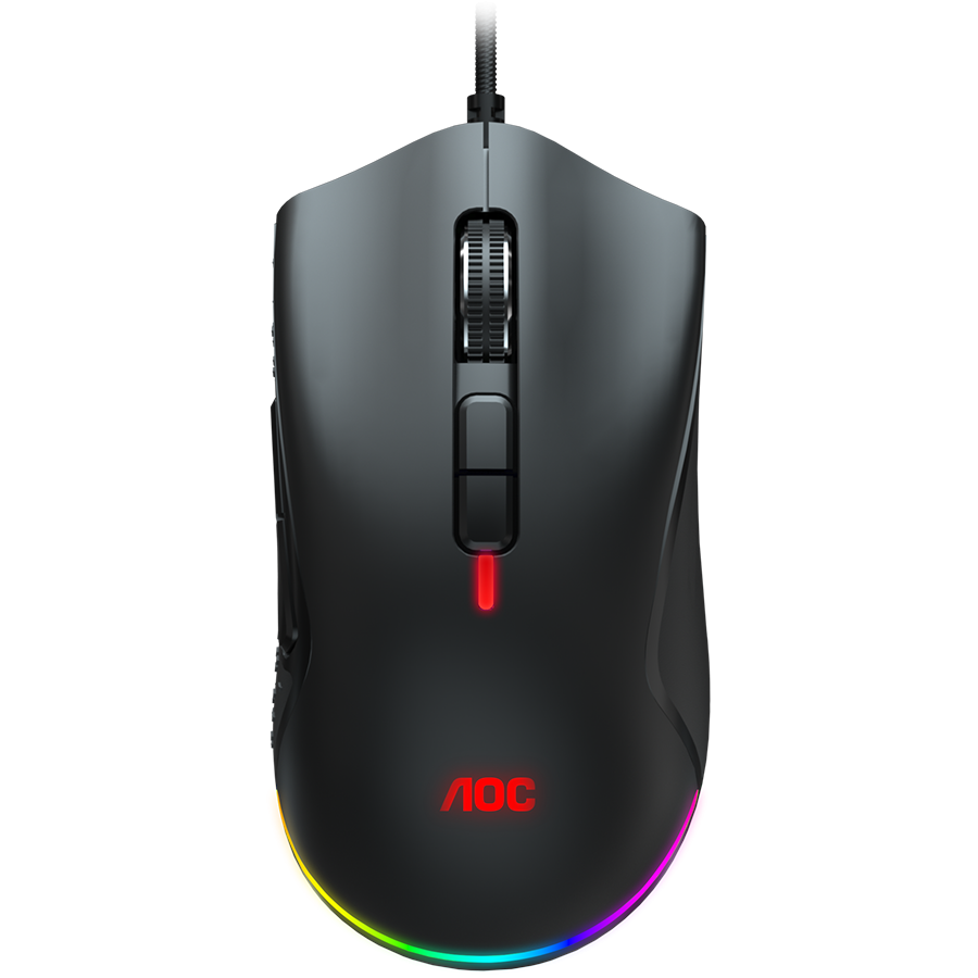 AOC Gaming Mouse GM530 Wired USB 2.0, Palm, Claw