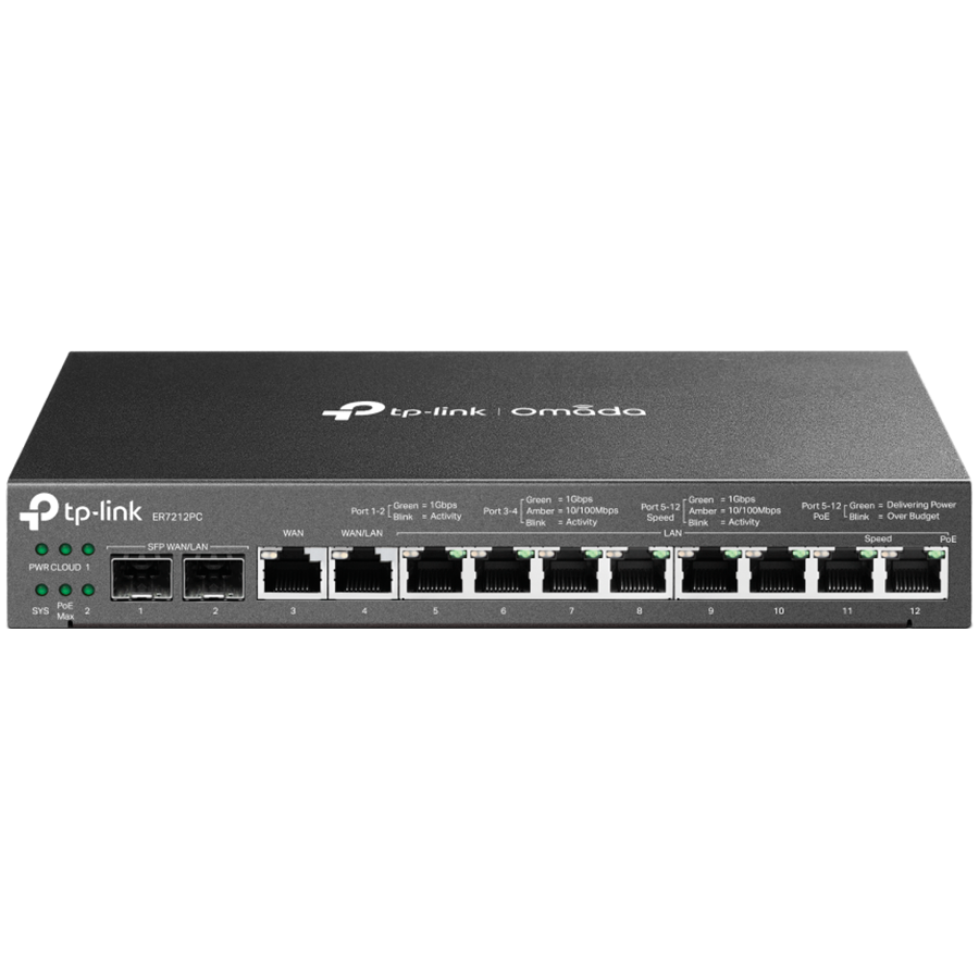 TP-Link ER7212PC Omada Gigabit VPN Router with