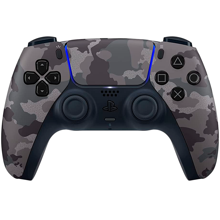 PS5 Dualsense Wireless Controller Grey Camo