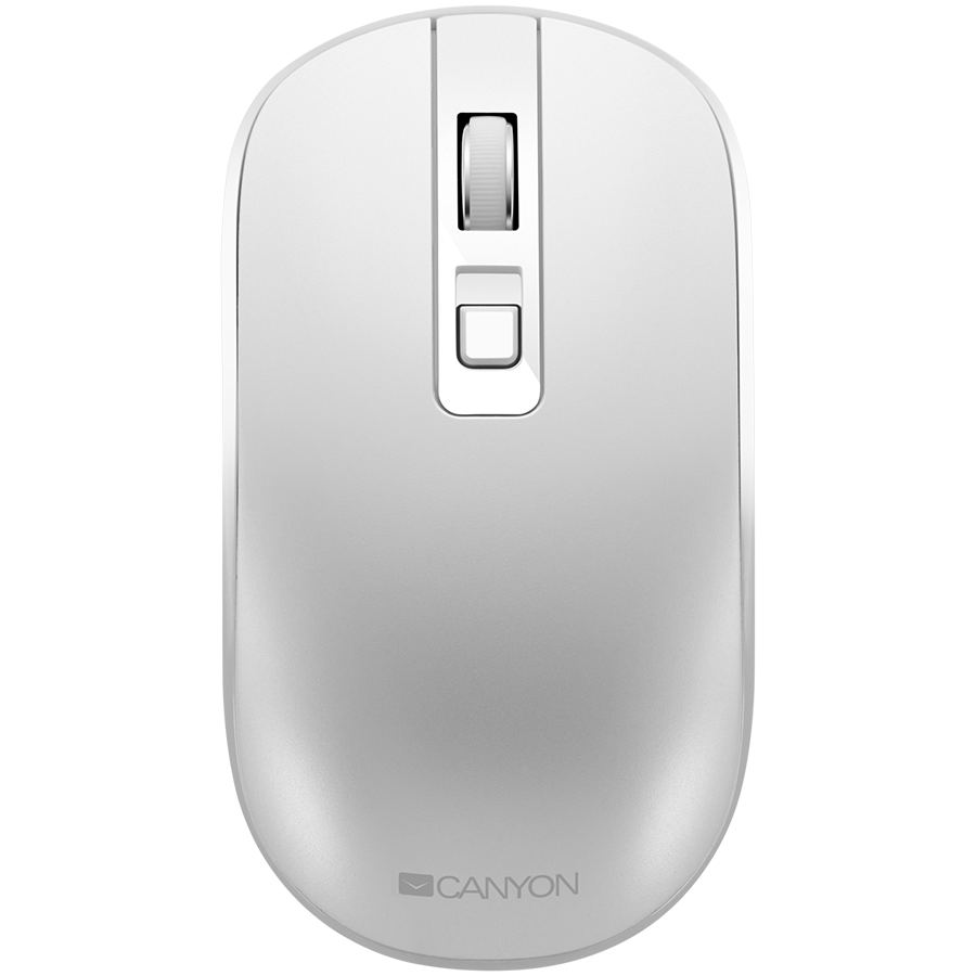 CANYON mouse MW-18 EU Wireless Charge Pearl White