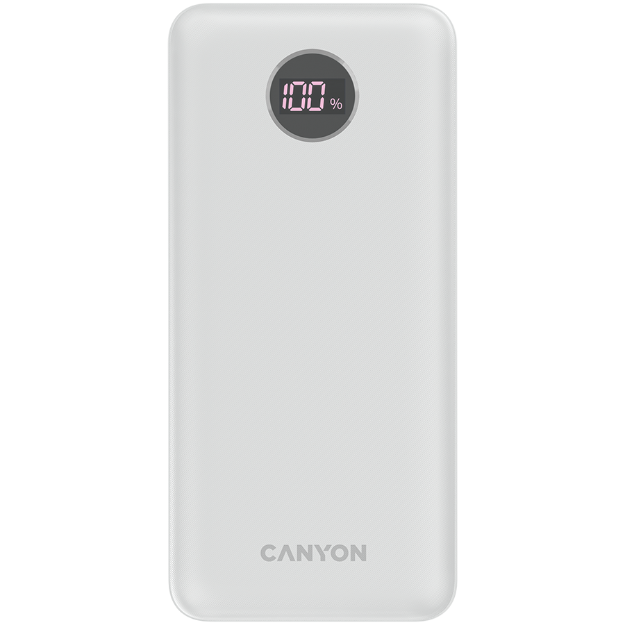 CANYON power bank PB-2002 LED 20000 mAh PD 20W QC