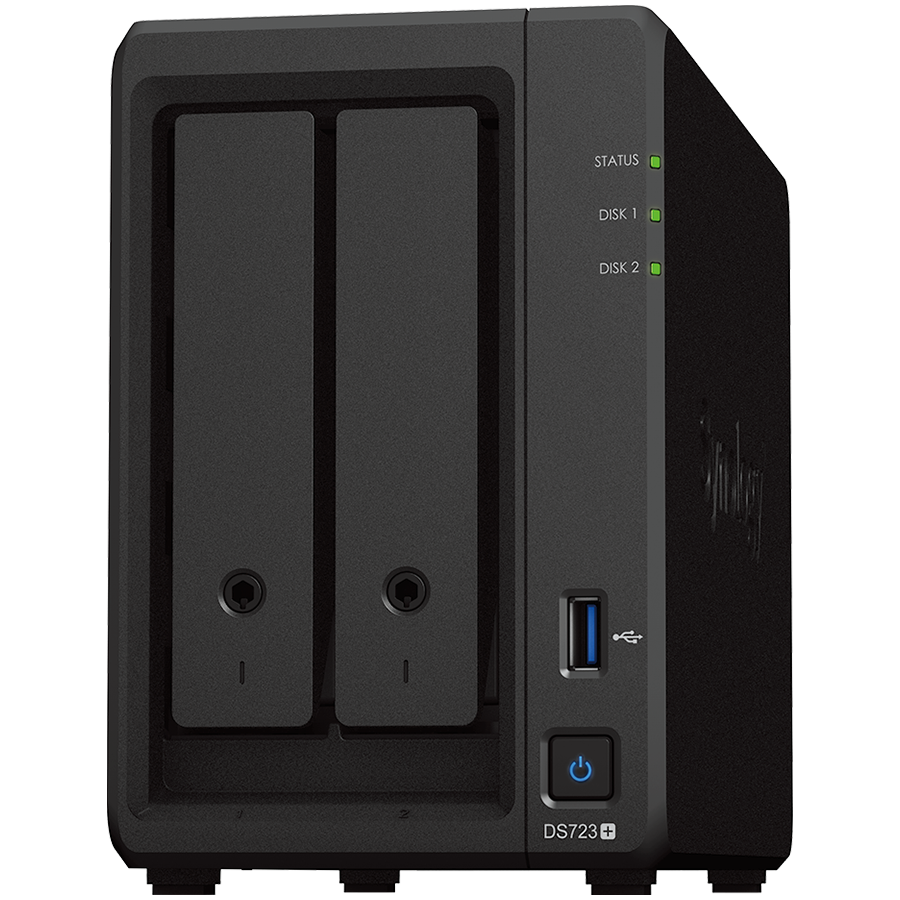 Synology DS723+, Tower, 2-Bays 3.5'' SATA
