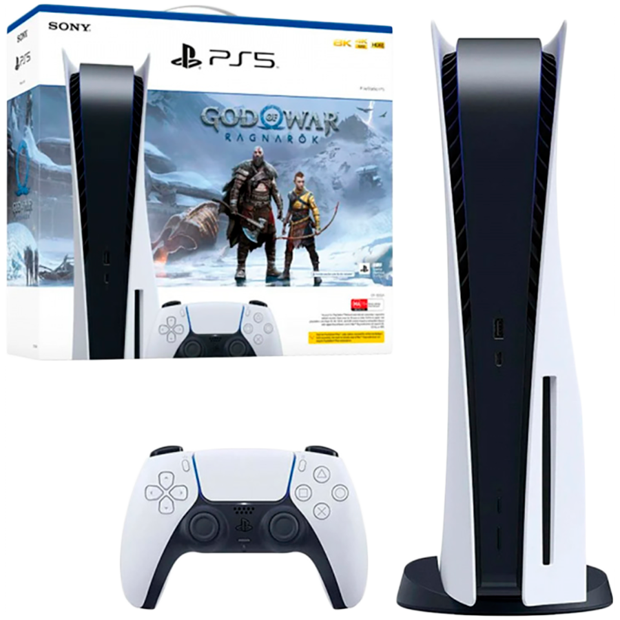 PlayStation 5 C chassis + God of War: Ragnarok