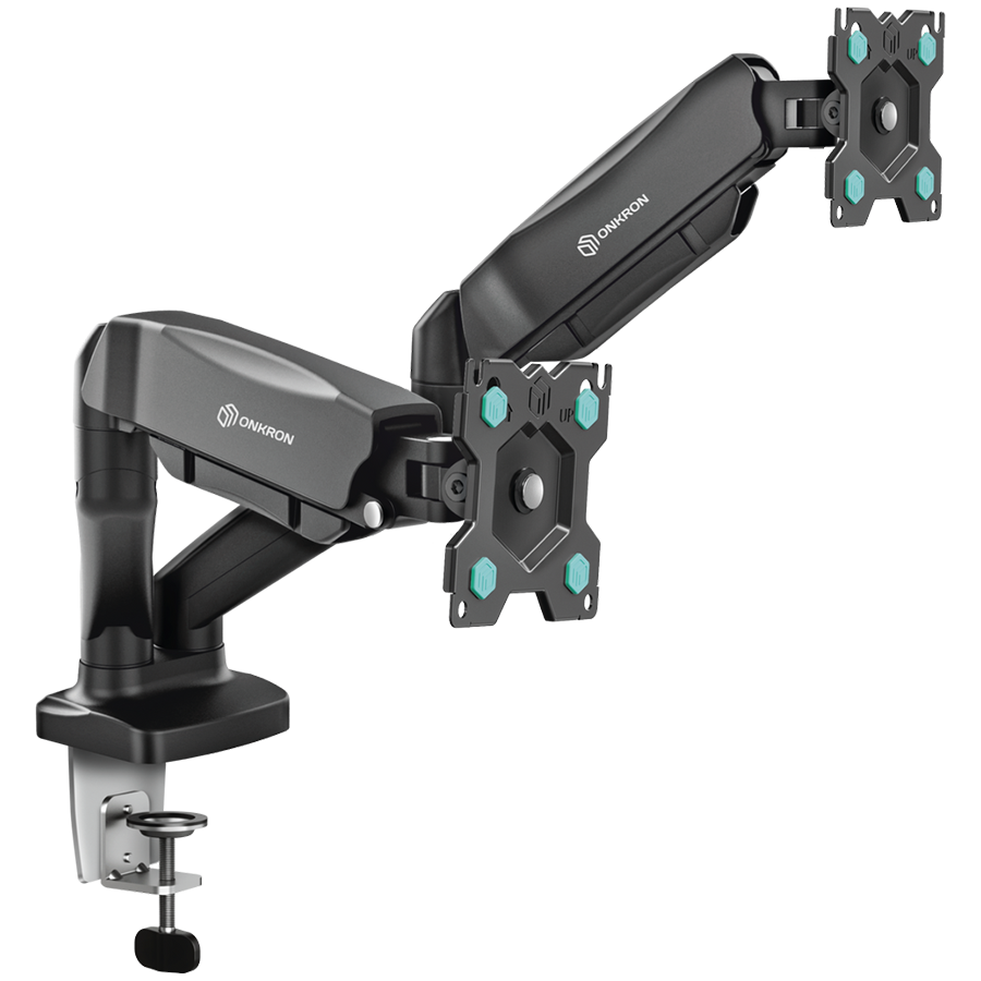 ONKRON Dual Monitor Desk Mount Stand for 13 to