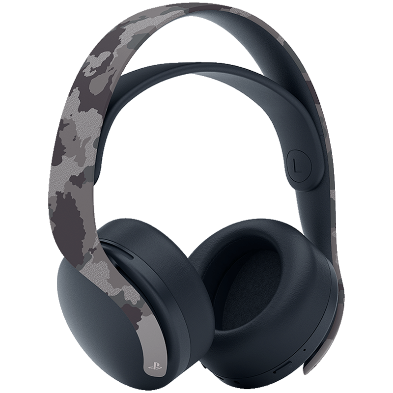 PS5 Pulse 3D Wireless Headset Grey Camo