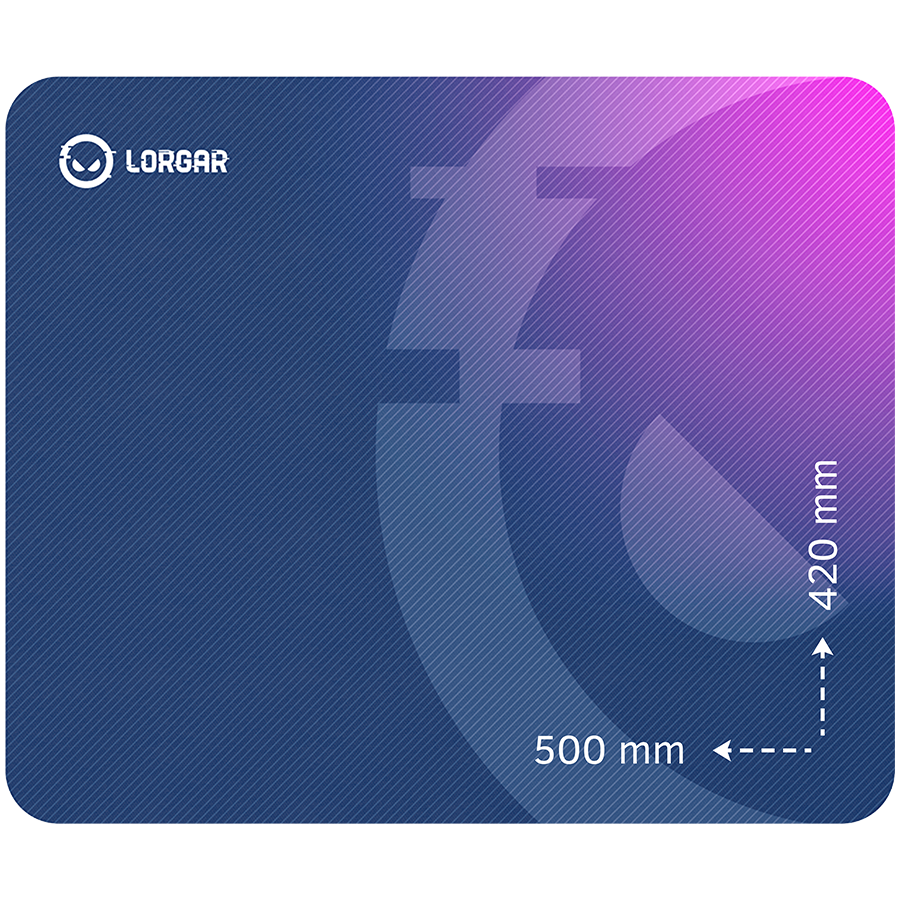 Lorgar Main 135, Gaming mouse pad, High-speed