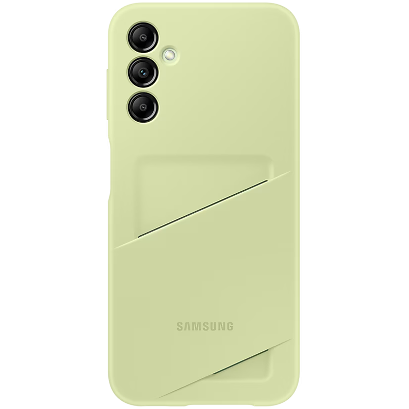 Samsung Galaxy A14 Card Slot Case Lime