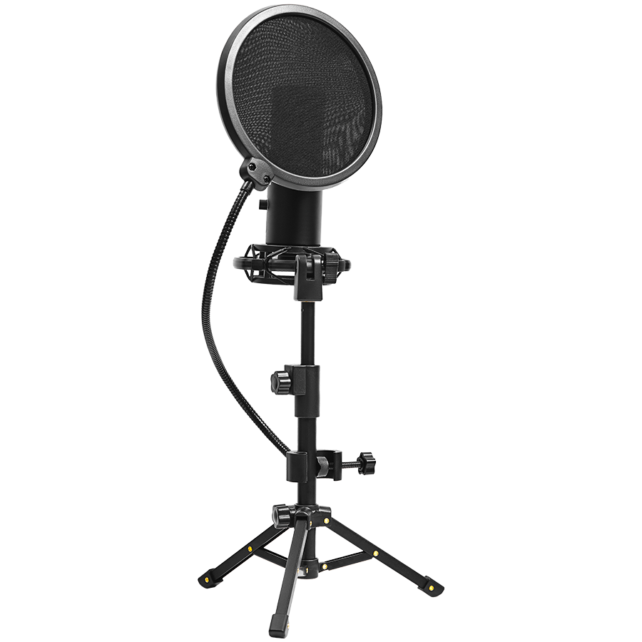 LORGAR Voicer 721, Gaming Microphone, Black, USB