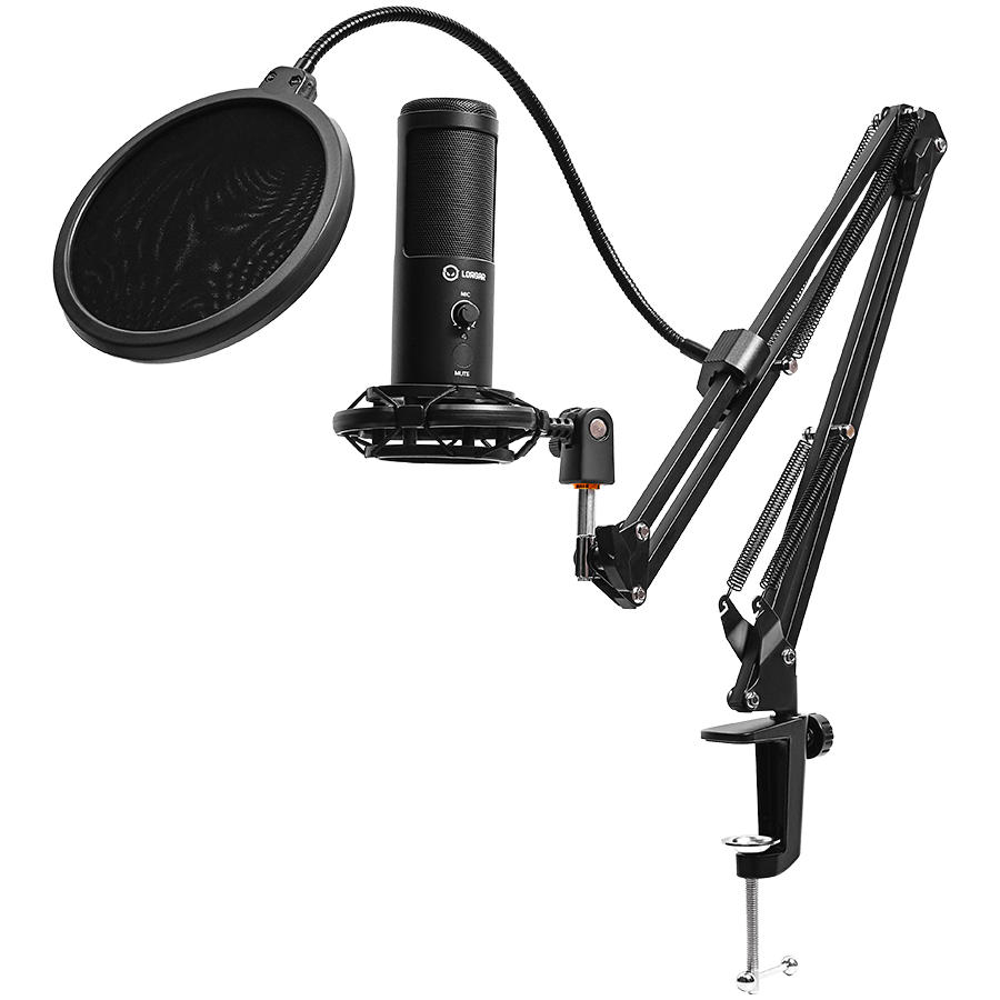 LORGAR Voicer 931, Gaming Microphone, Black, USB