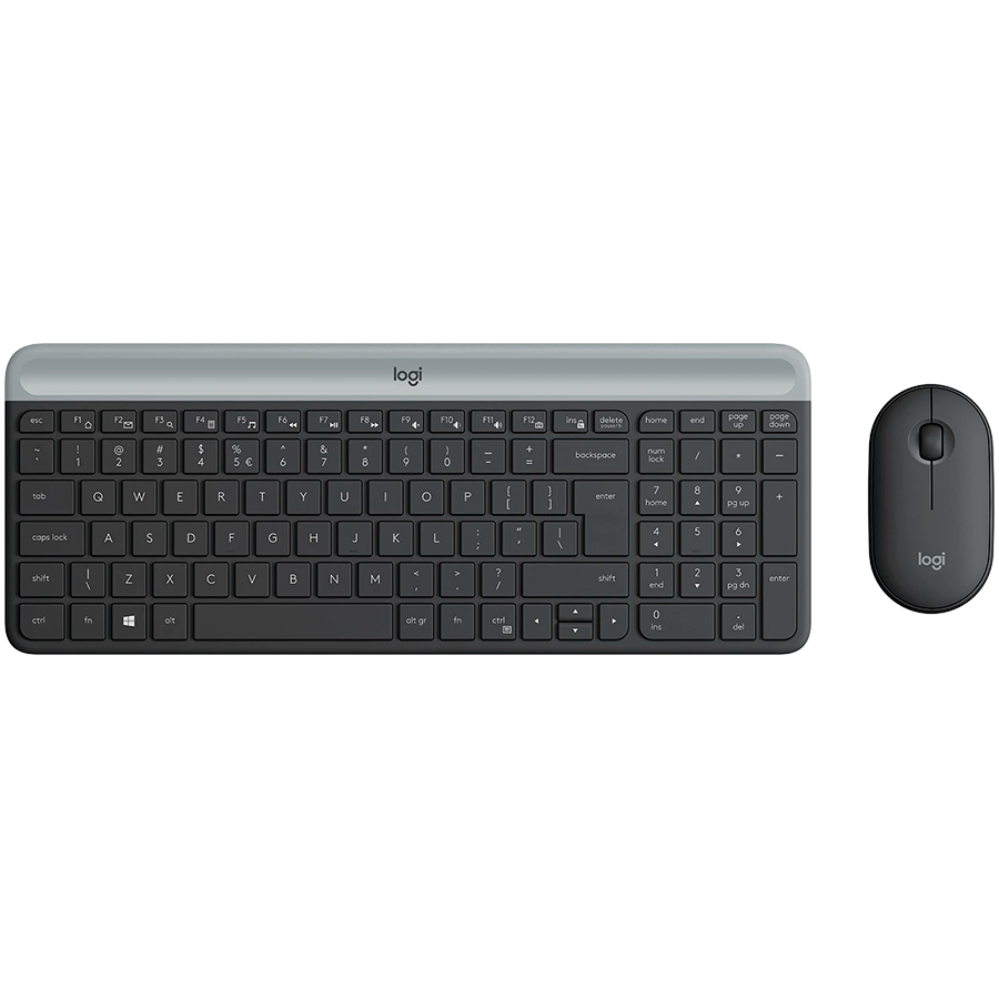LOGITECH MK470 Slim Wireless Combo - GRAPHITE