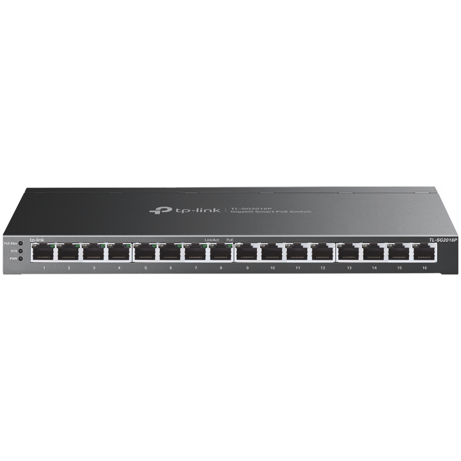 TP-Link TL-SG2016P JetStream 16-Port Gigabit