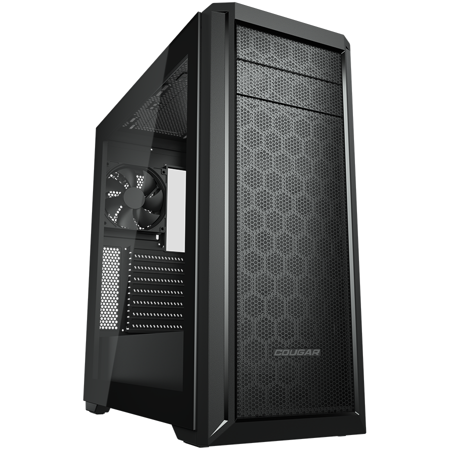 COUGAR MX330-G PRO PC Case, Mid Tower, Black