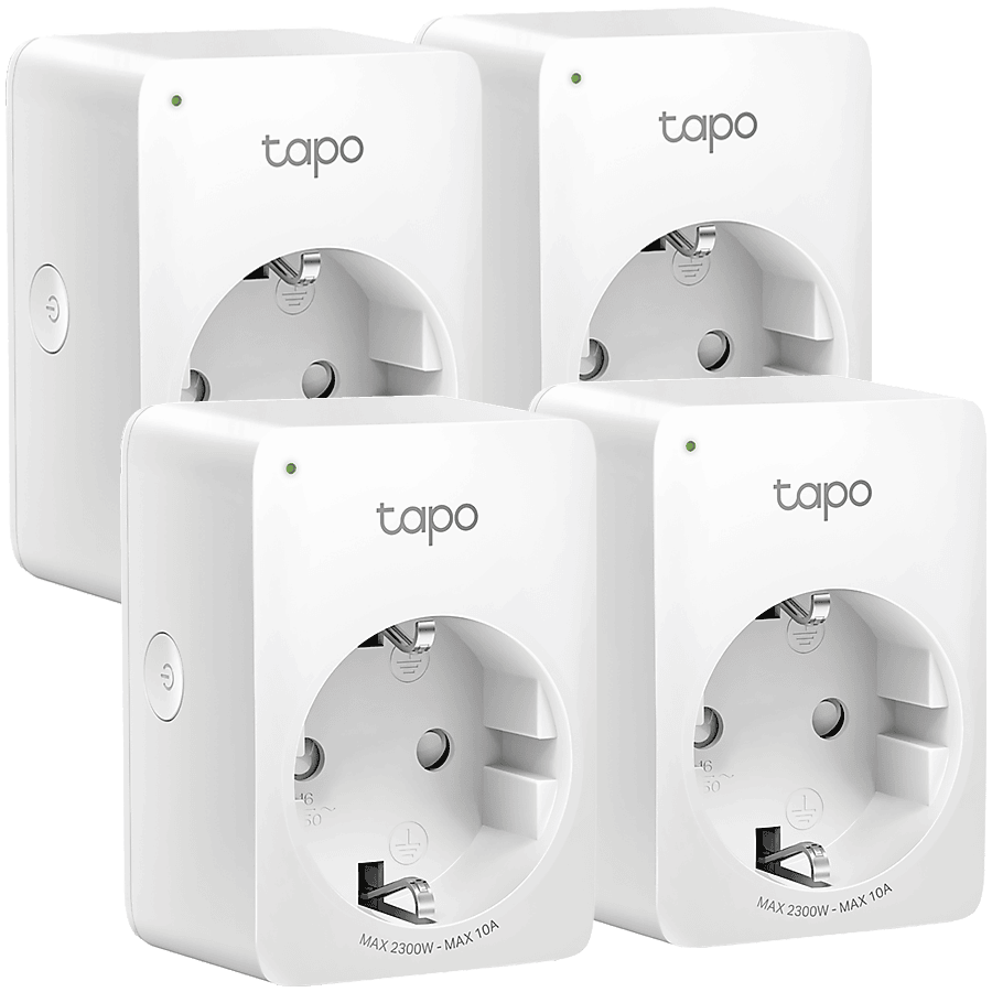 Mini Smart Wi-Fi Socket 4-PACK, Energy