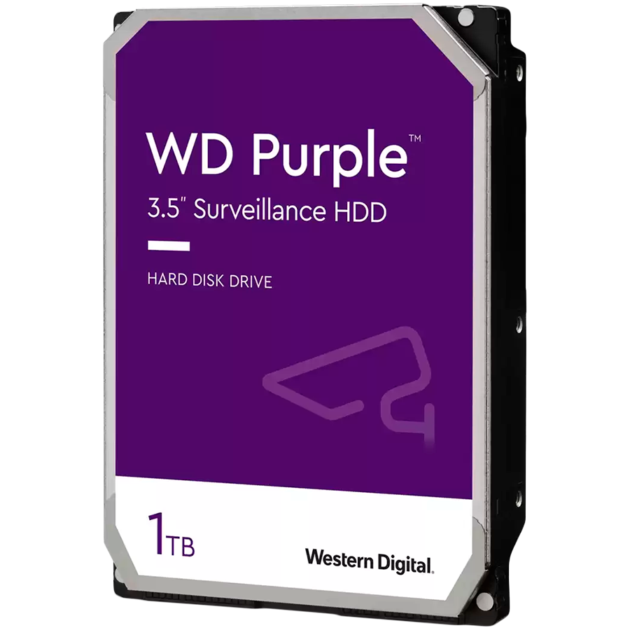 HDD AV WD Purple (3.5'', 1TB, 64MB, 5400 RPM