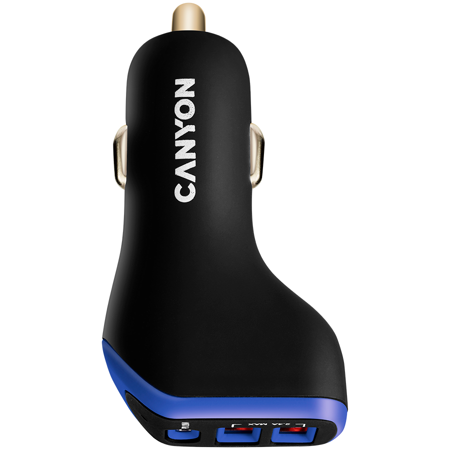 CANYON C-08, Universal 3xUSB car adapter, Input
