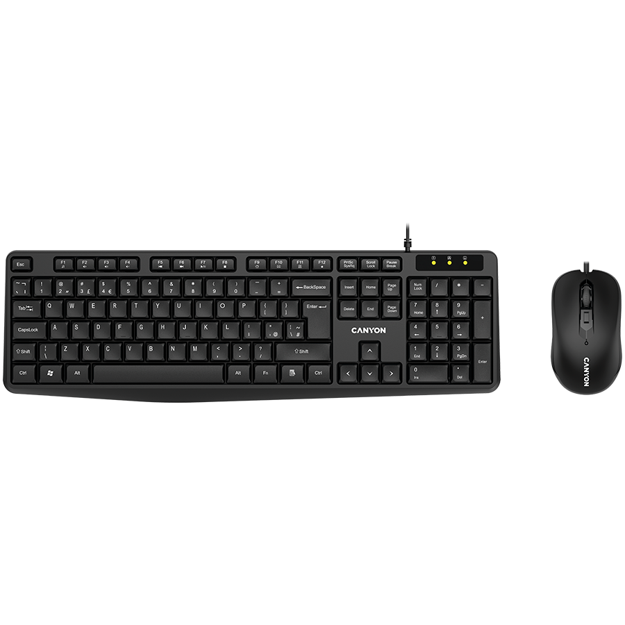 CANYON USB standard KB, water resistant AD layout