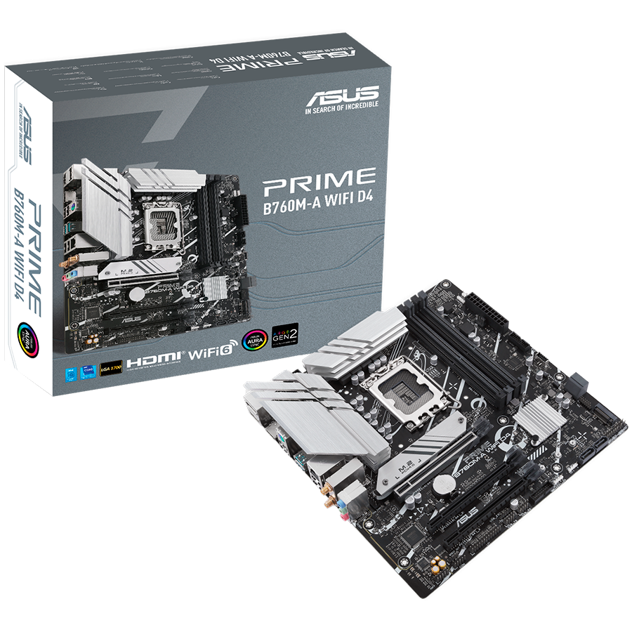 ASUS PRIME B760M-A WIFI D4 LGA1700 mATX MB