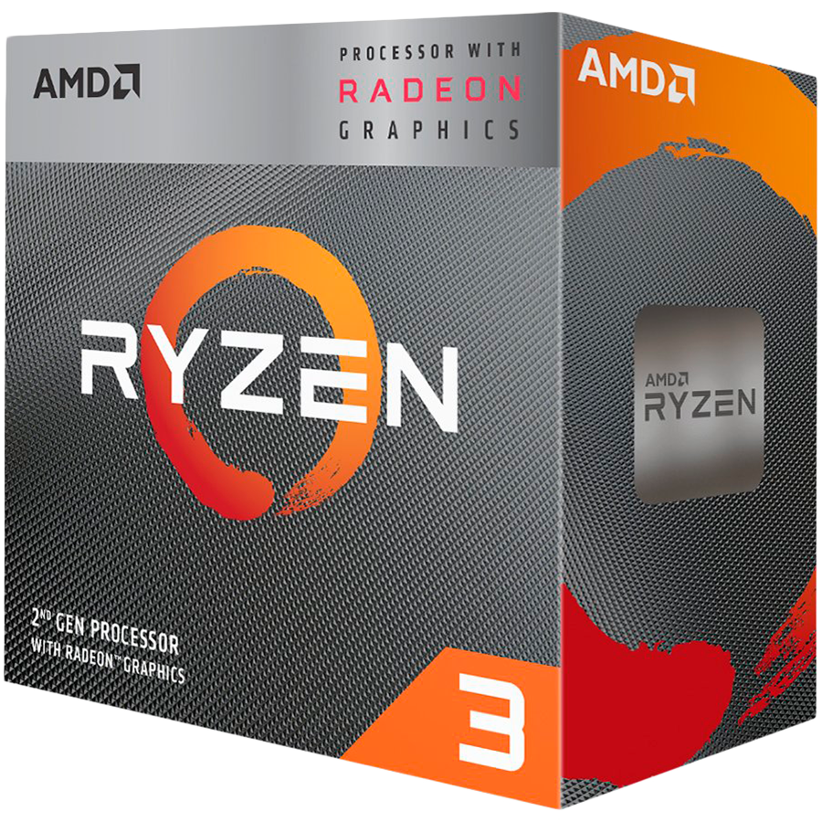AMD CPU Desktop Ryzen 3 4C/4T 3200G