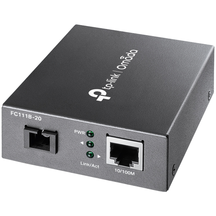 10/100Mbps WDM media converter, 9/125μm