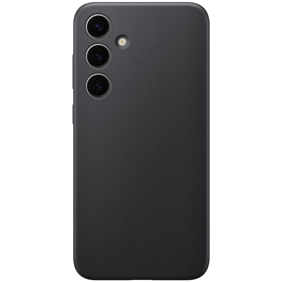 Samsung Galaxy S24+ Vegan Leather Case Black